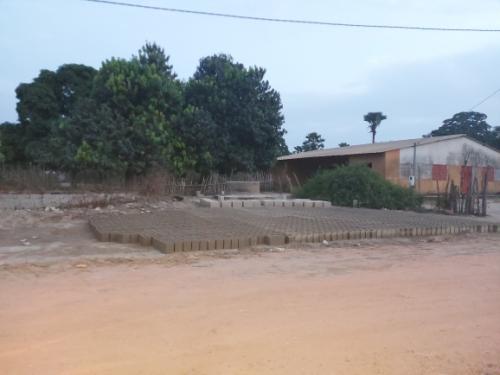 Iscos Lazio costruzione muro recinzione scuola di Diantene Senegal  002